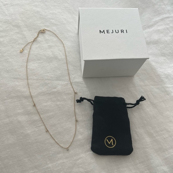 Mejuri diamond station necklace Clearance